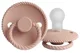 Suzeta rotunda din silicon FRIGG Rope Blush (6-18 luni) foto