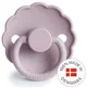 Suzeta rotunda din silicon FRIGG Daisy Soft Lilac (6-18 luni) foto