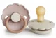 Set 2 suzete rotunde din latex FRIGG Daisy Biscuit & Cream (0-6 luni) foto
