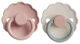 Set 2 suzete rotunde din latex FRIGG Daisy Blush & Cotton Candy (6-18 luni) foto