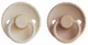 Set 2 suzete rotunde din latex FRIGG Rope Cream & Croissant (6-18 luni)