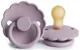 Suzeta rotunda din latex FRIGG Daisy Heather (0-6 luni) foto