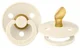 Suzeta anatomica BIBS Ivory din latex (0-6 luni) foto