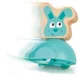 Jucarie din lemn Hape Push&Run Bunny foto