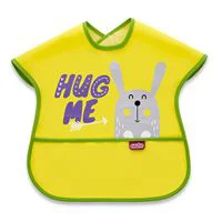 Нагрудник с карманом BabyJem Poly Large Bib Yellow