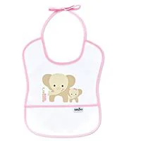 Водонепроницаемый нагрудник BabyJem Poly Small Bib Pink