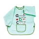 Нагрудник с рукавами для занятий BabyJem ABC Green