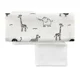 Set 4 prosopele din muselina BabyJem Zoo, 25x29 cm foto