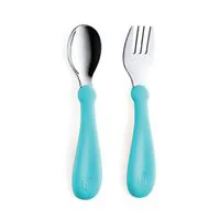 Набор столовых приборов BabyJem Blue из нержавеющей стали