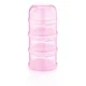 Контейнер для сухого молока с 3 отделениями BabyJem Pink