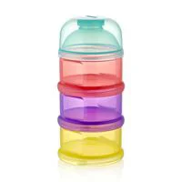 Контейнер для сухого молока с 3 отделениями BabyJem Multicolor