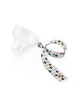 Коробка для пустышки с цепочкой BabyJem White foto