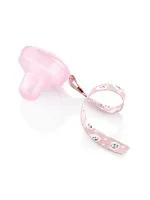 Коробка для пустышки с цепочкой BabyJem Pink foto