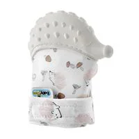 Детские перчатки для прорезывания зубов BabyJem Scratch Gloves Ecru