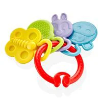 Игрушка для прорезывания зубов BabyJem Rattle Teether Красная