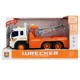 Camion cu frictiune Wenyi cu macara cu lumina si sunet, 1:16