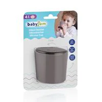 Силиконовая чашка BabyJem Grey