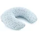 Perna pentru alaptat 2 in 1 BabyJem Nursing Pillow Albastra foto