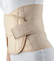 Centura abdominala post-natala reglabila BabyJem Bej, marimea L-XL