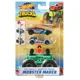 Set Hot Wheels Creatorul Monstrilor, 2 masini foto