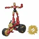 Set de joaca Avengers Iron Man Blend si Flex Rider