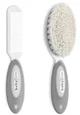 Set perie si pieptene BabyJem Natural Gri