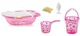 Набор для ванной BabyJem Pink из 6 предметов