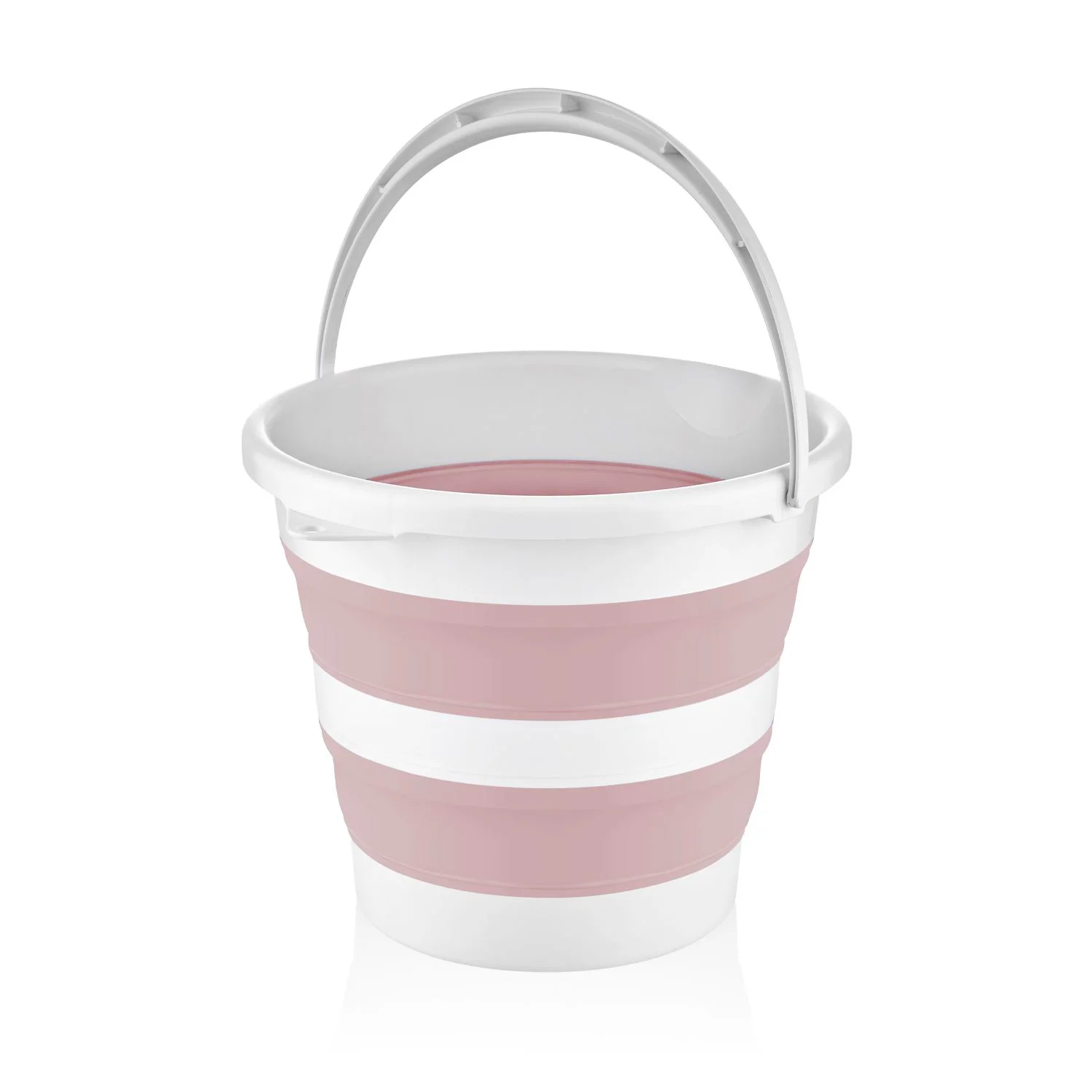 Складное ведро для ванной BabyJem Pink