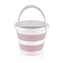 Складное ведро для ванной BabyJem Pink