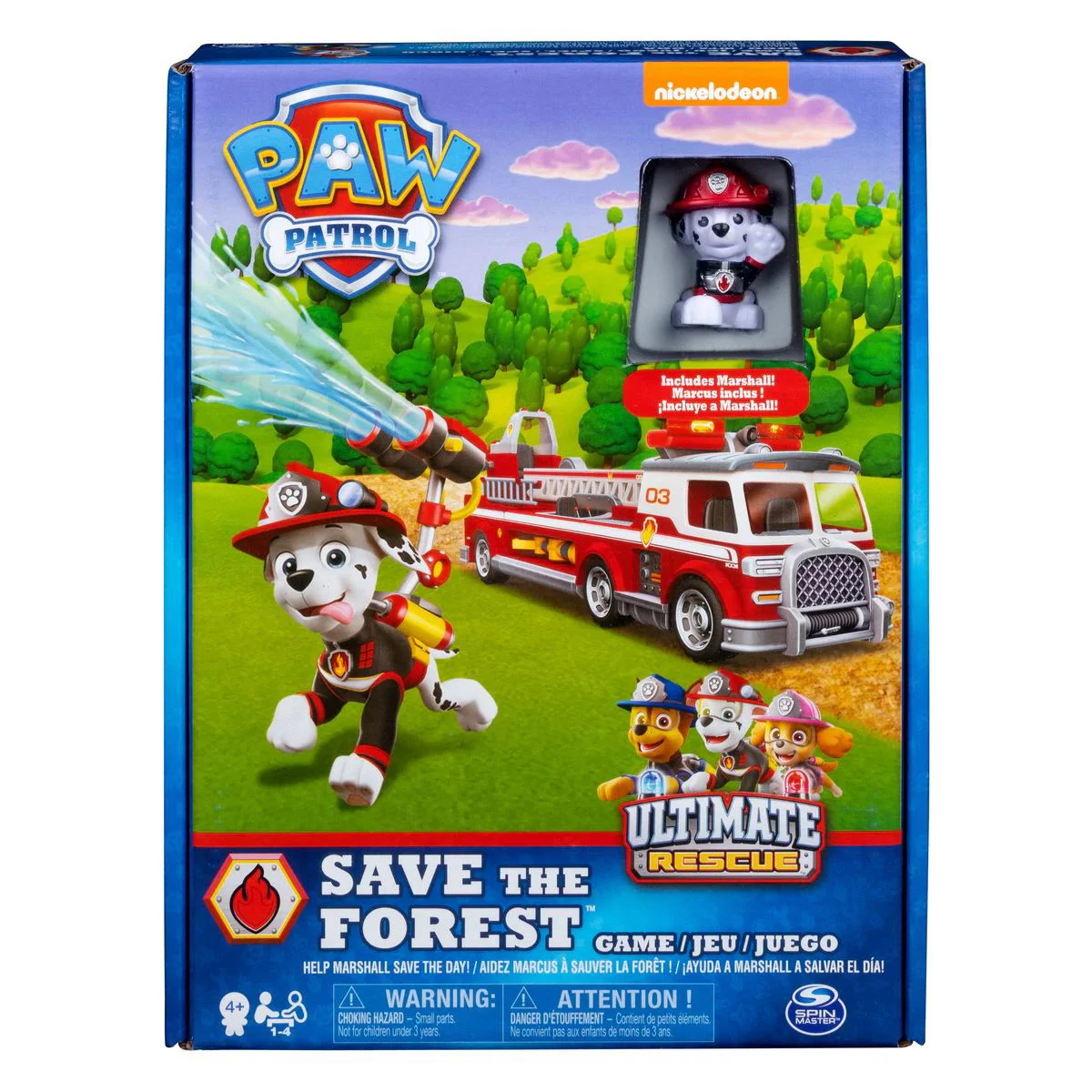 Joc de masa Spin Master Hasbro Paw Patrol Fire Rescue