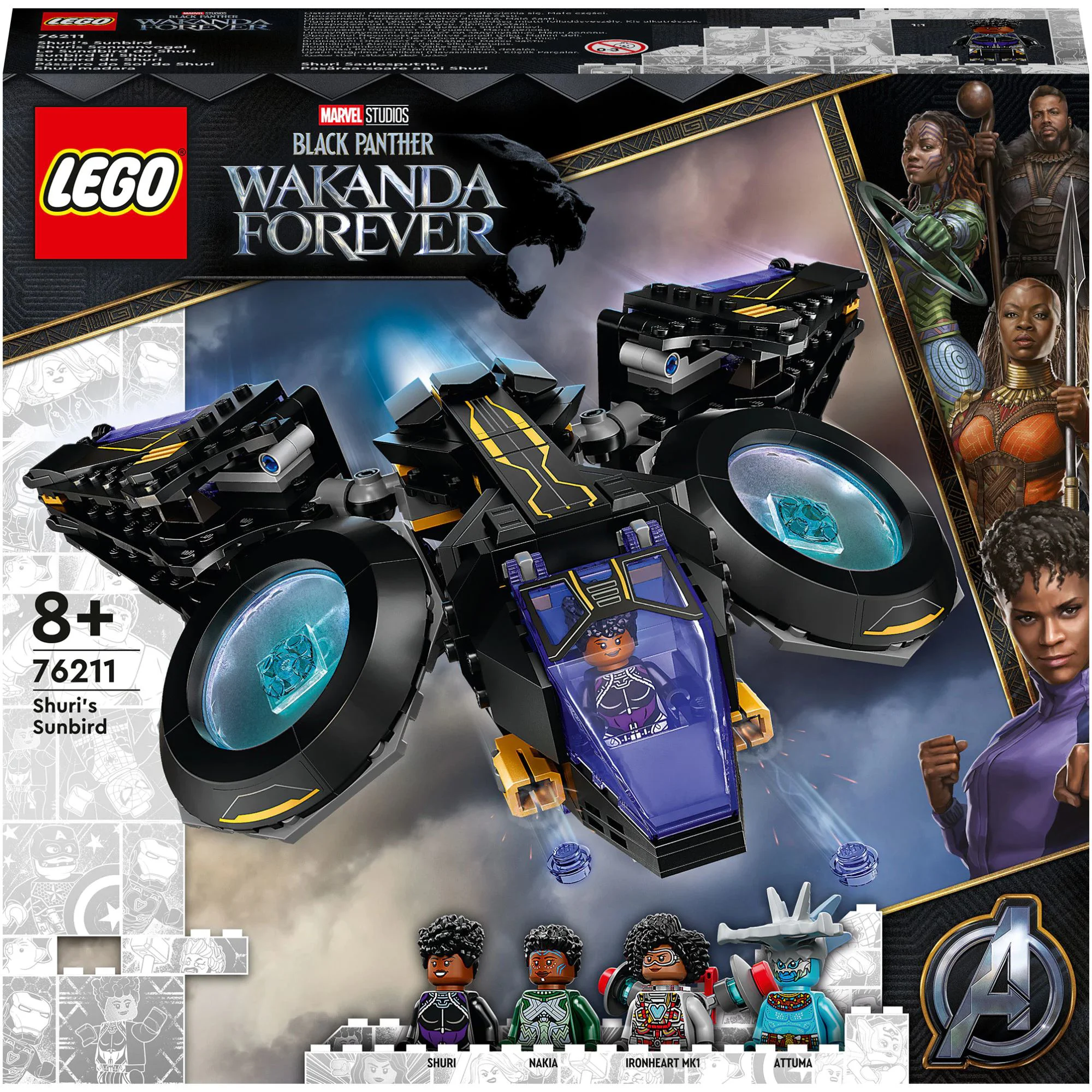 image for Set de constructie Lego Pasarea-soare a lui Shuri, 355 piese foto
