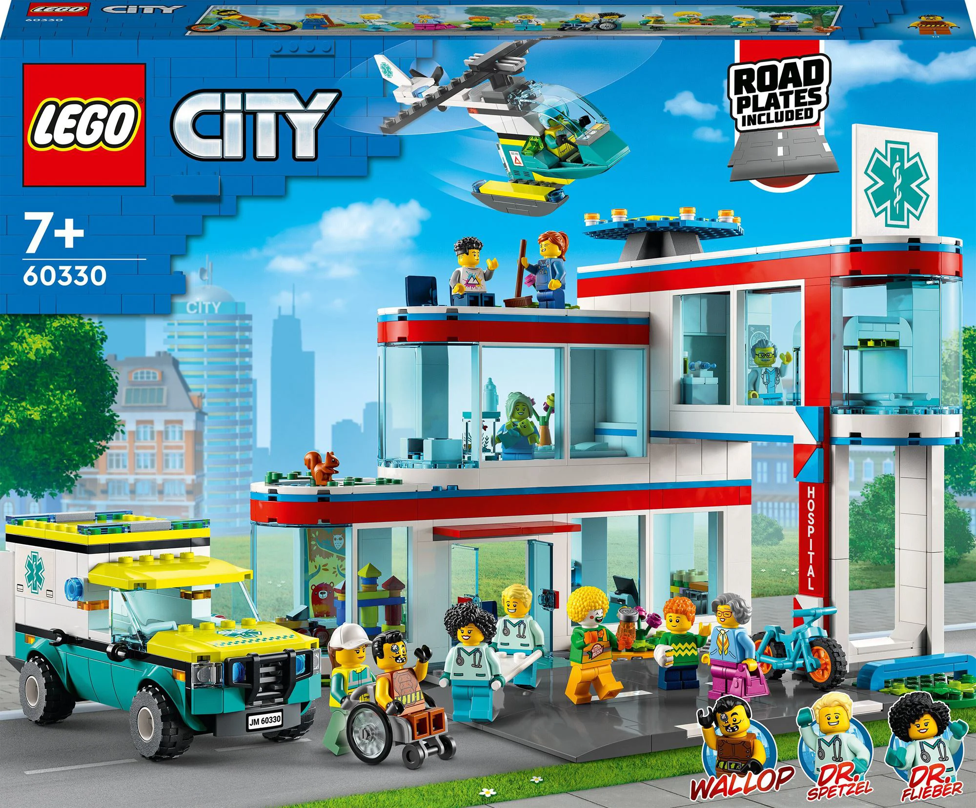 Set de constructie Lego City Spitalul De Urgente