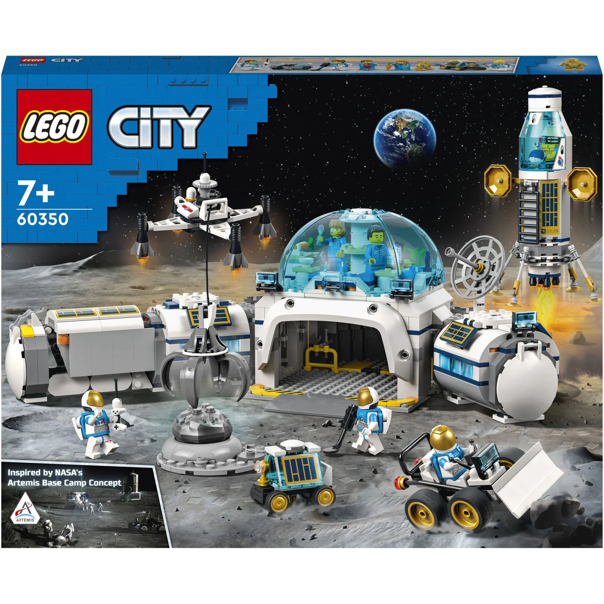 Конструктор Lego City Лунная научная база foto