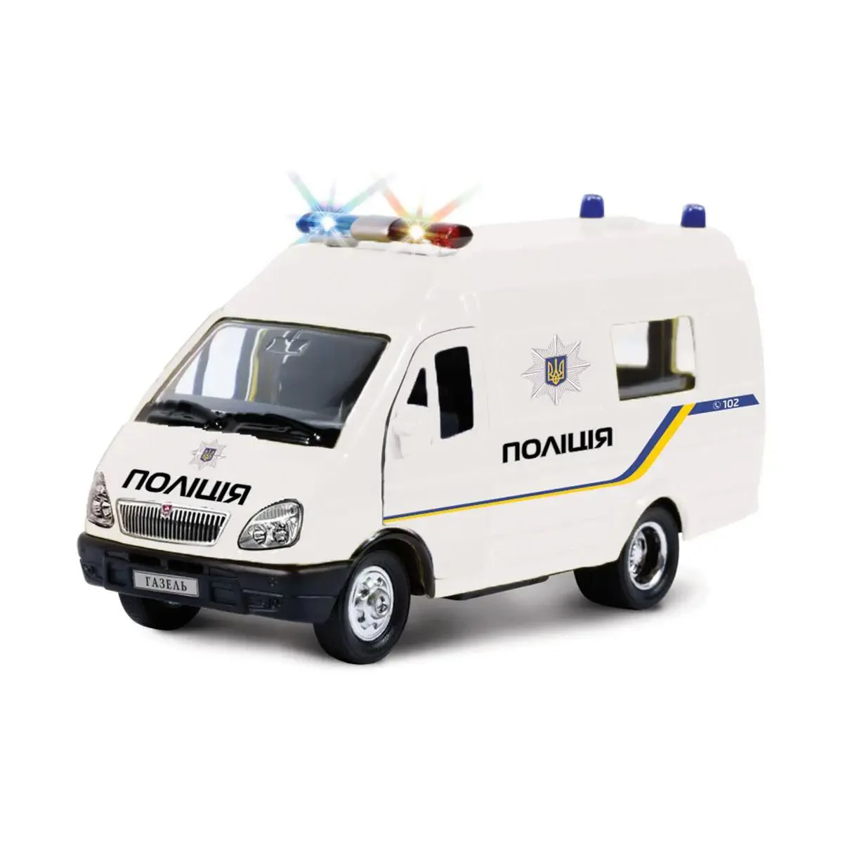 Masina auto Technopark Politie Gazeli (lumini, sunete l. ucr)
