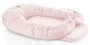 Saltea reductor 5 in 1 BabyJem BabyNest Cushion Roz cu buline