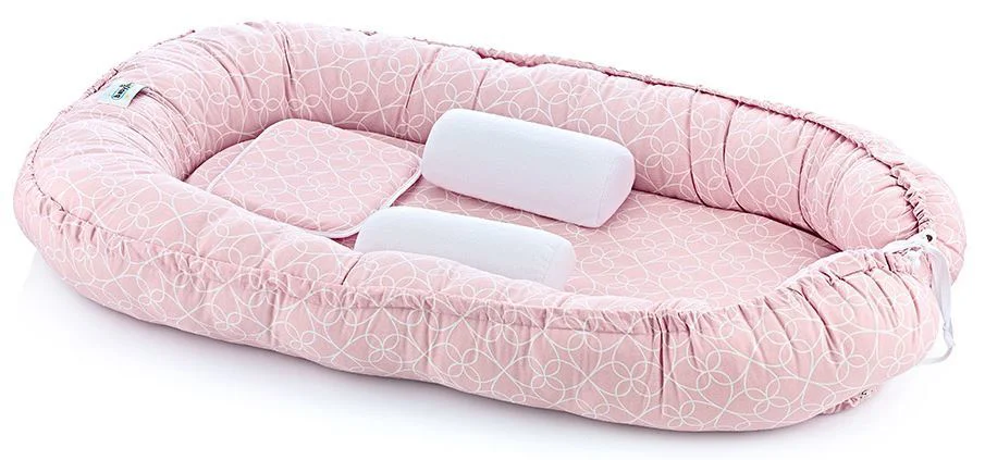 image for Бебинест BabyJem Between parents Pink foto