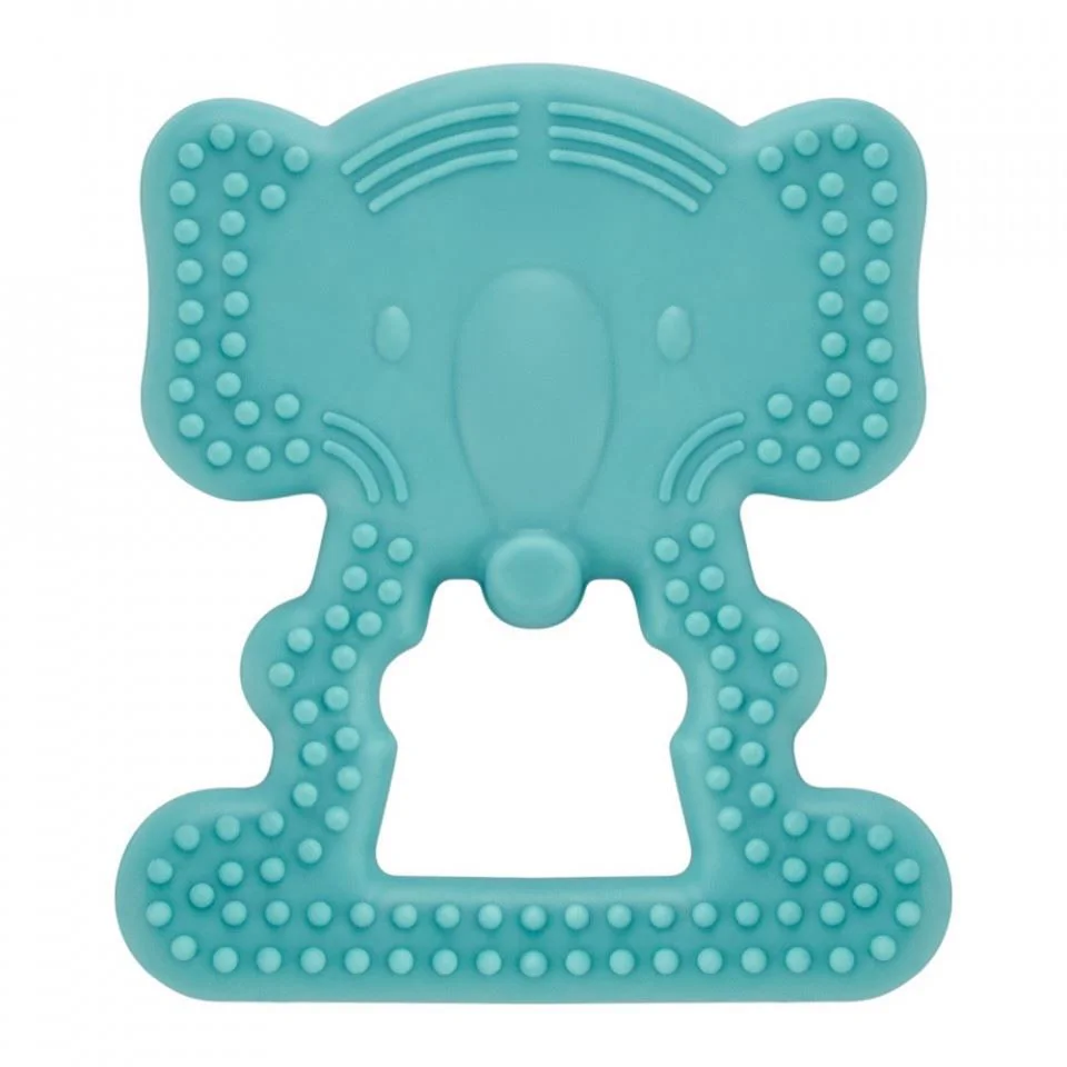 Inel gingival BabyJem Elefant Turquoise