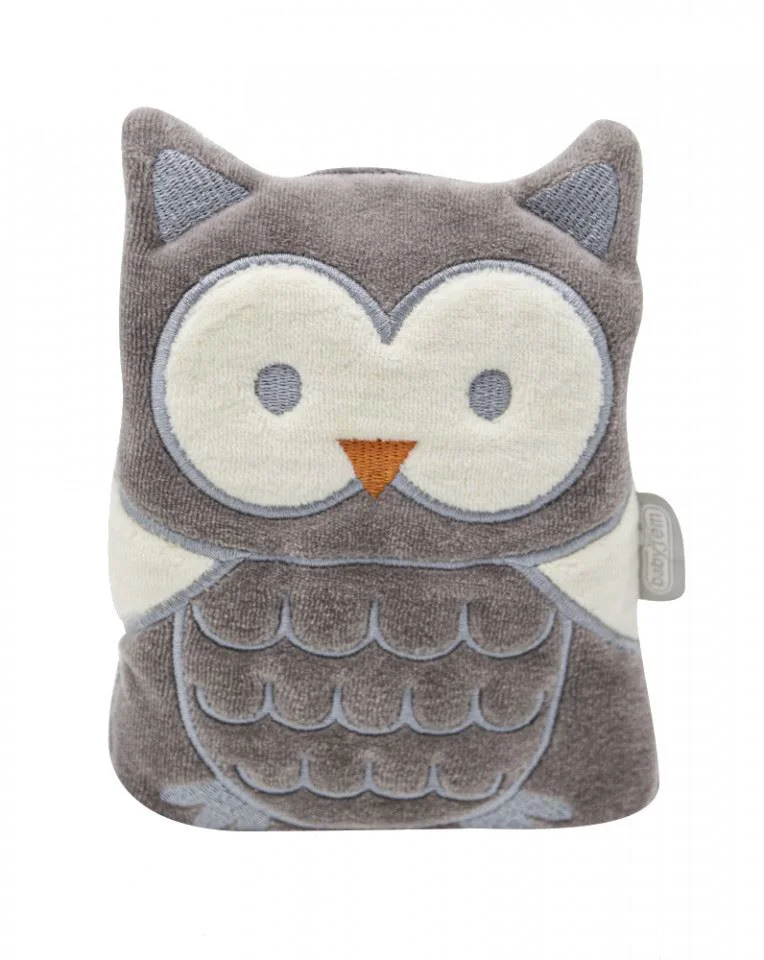 image for Подушка антиколиковая с вишневой косточкой BabyJem Grey Owl foto
