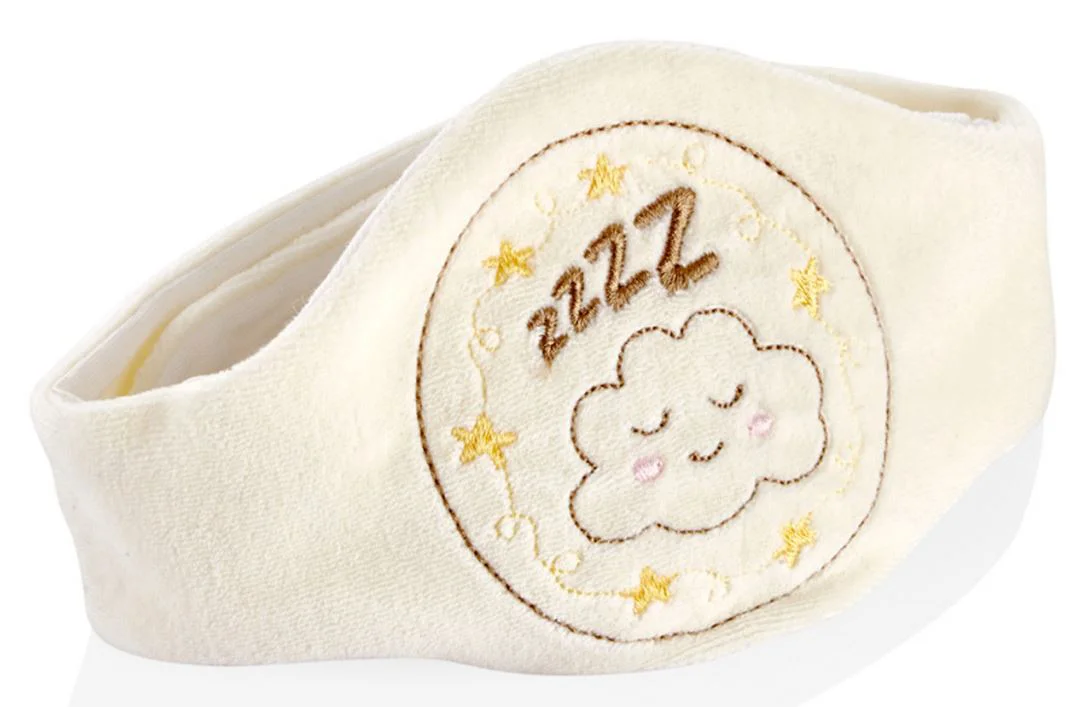image for Centura anticolici cu samburi de cirese BabyJem Sleepy Cloud Ecru foto