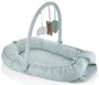 Babynest cu bara jucarii BabyJem Between parents Menta foto