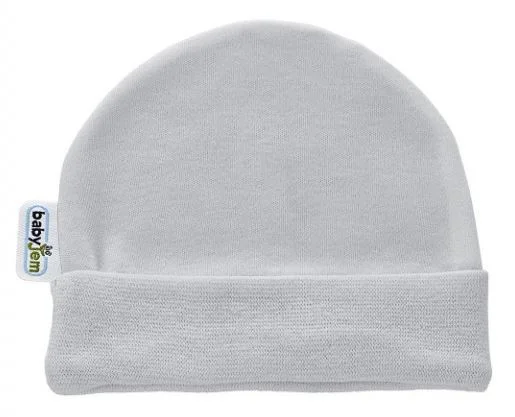 Шапочка для новорожденных BabyJem Grey