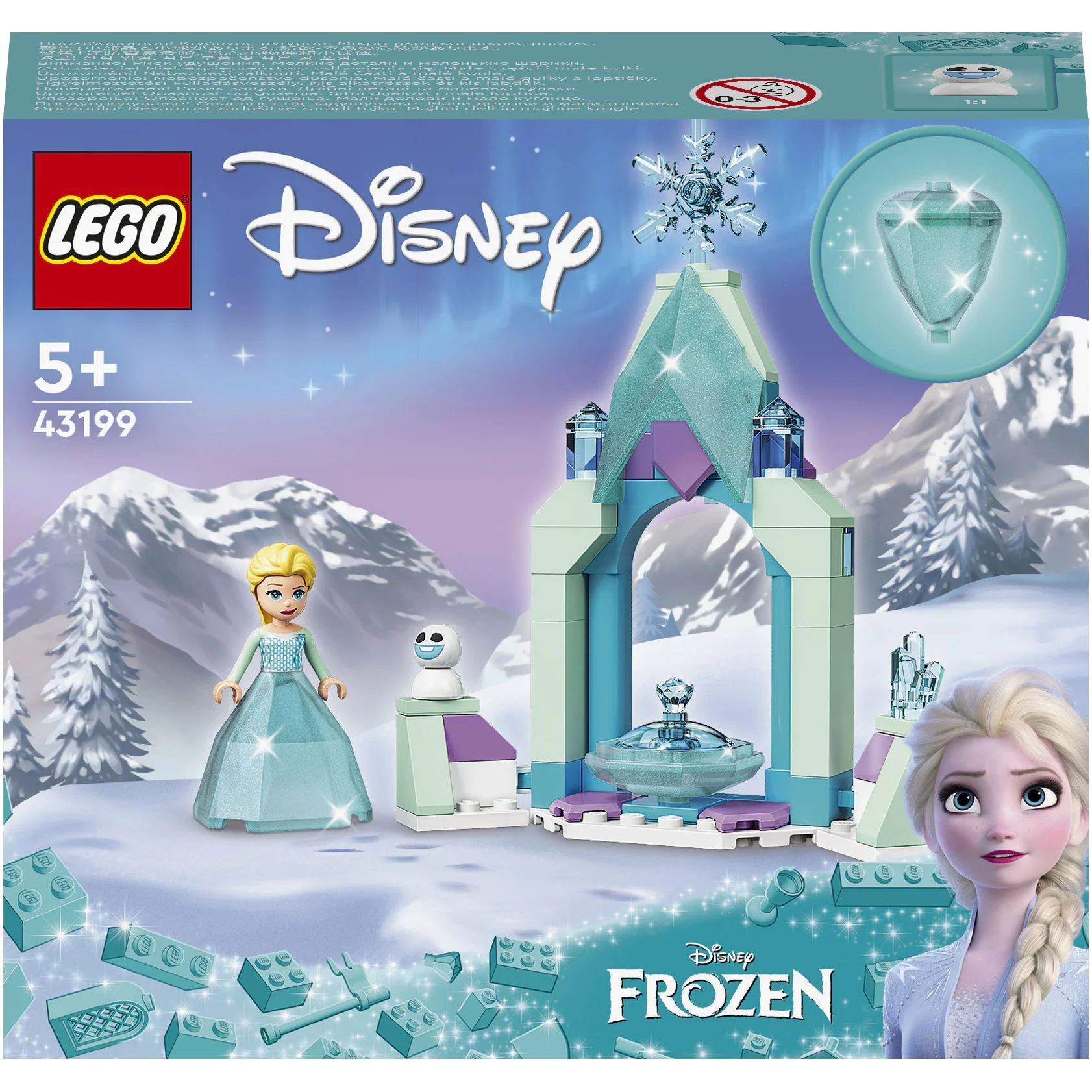 Lego Frozen Elsa's Castle Courtyard