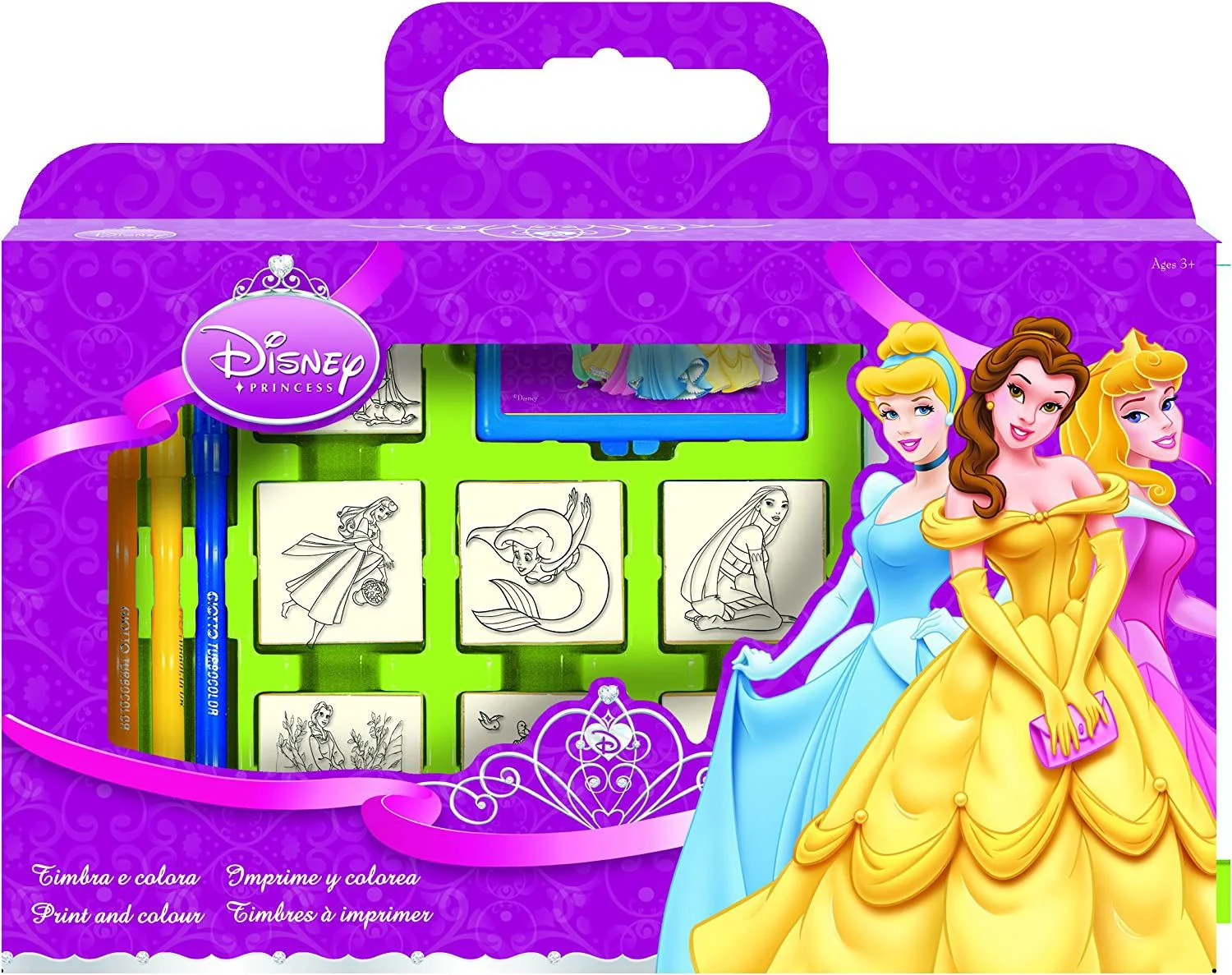 Set de creatie in cutie Multiprint Disney Princess