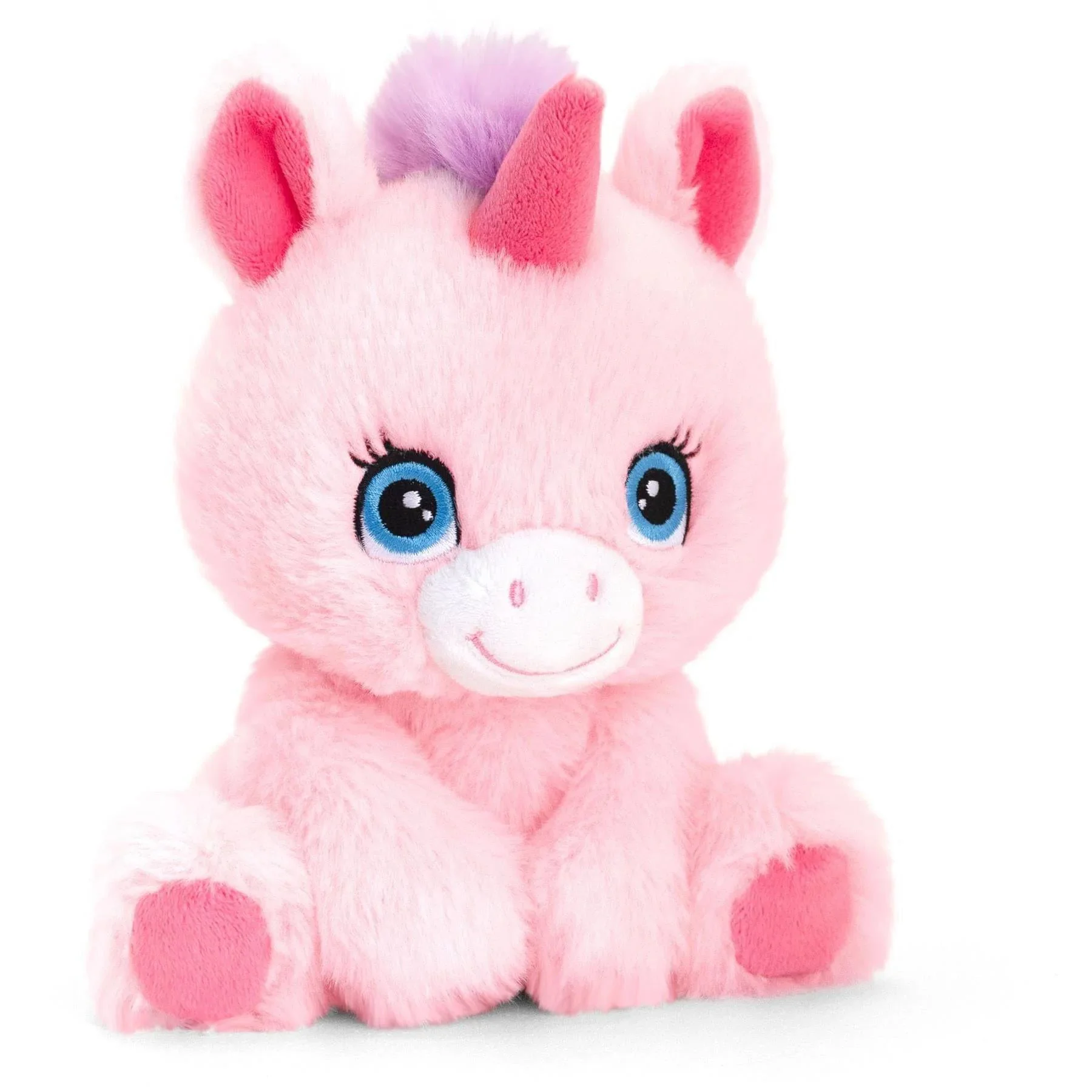 Jucarie de plus Keeleco  Unicorn Adoptable World, 25 cm foto
