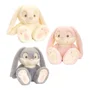 Jucarie de plus iepuras Keeleco Patchfoot Rabbits, 30 cm foto