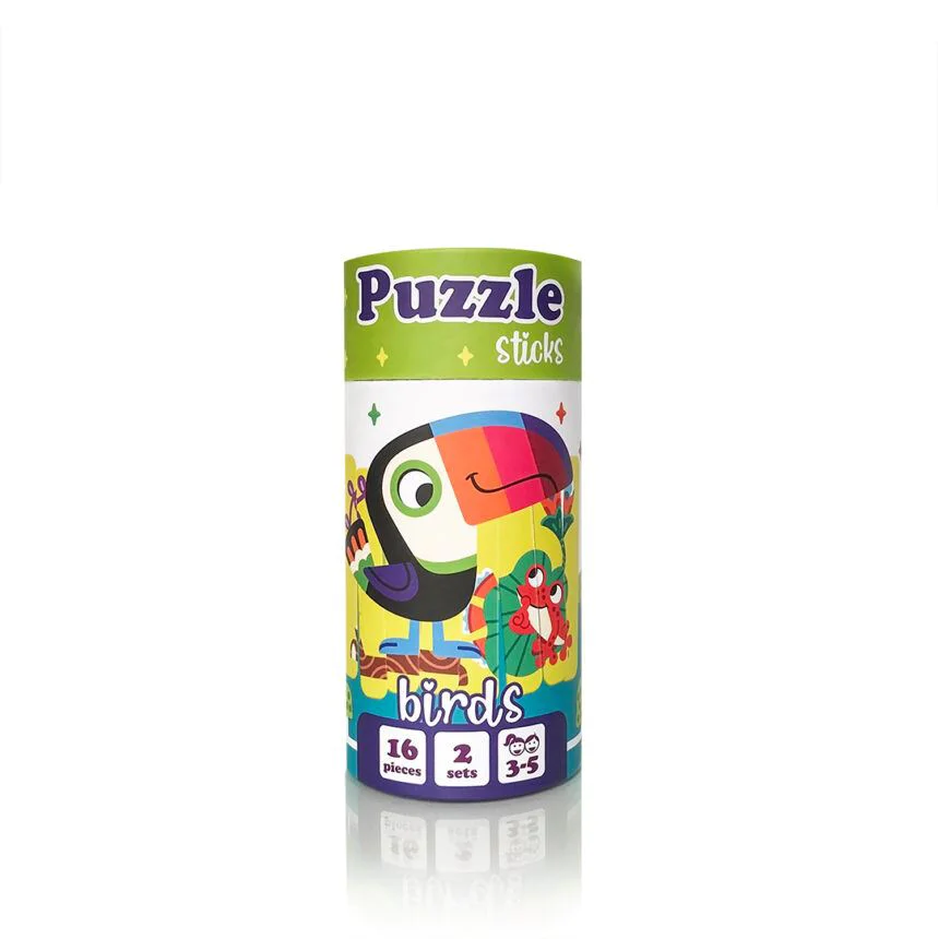 Puzzle educativ din betisoare Roter Kafer Birds
