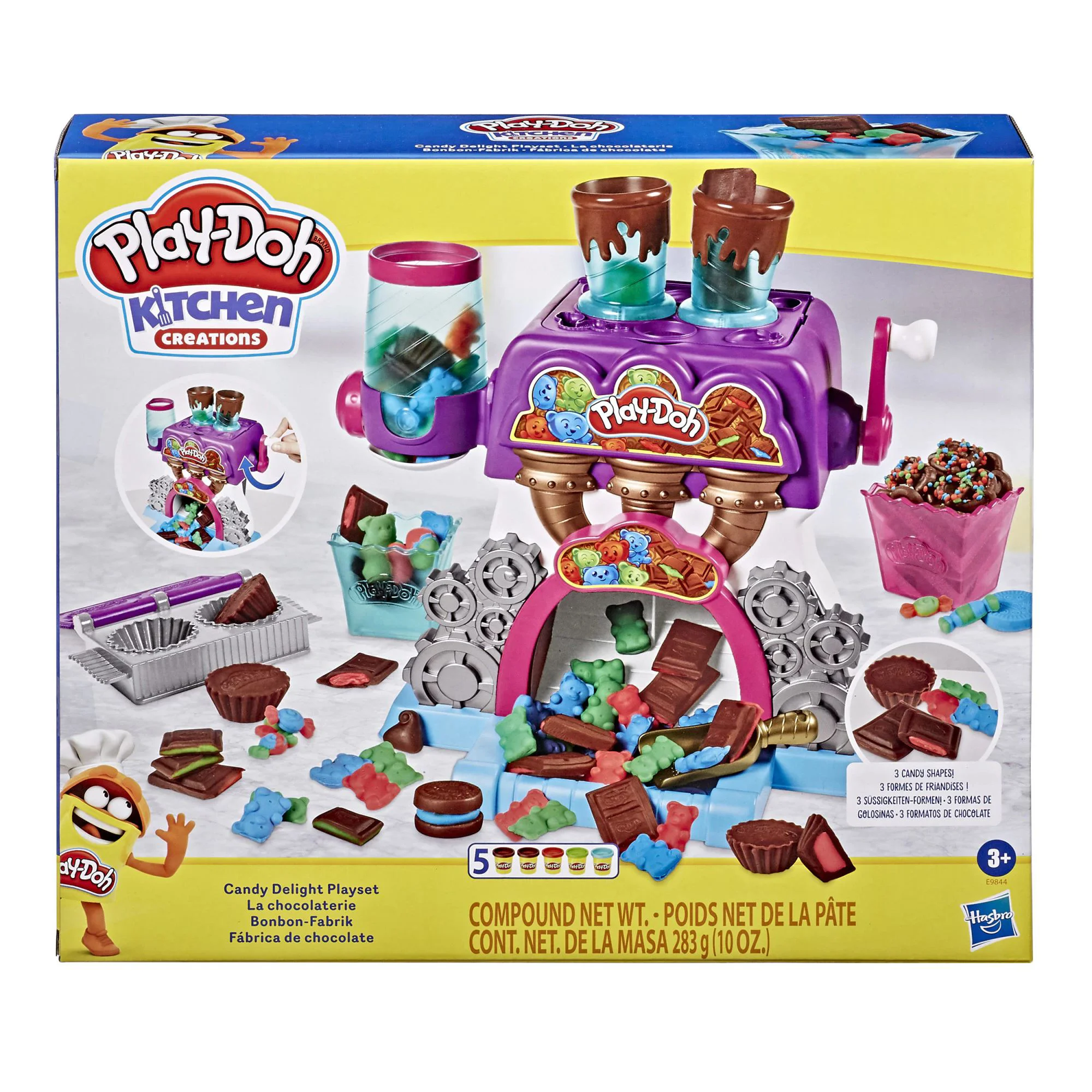 Set de plastilina Play-Doh Fabrica de ciocolata