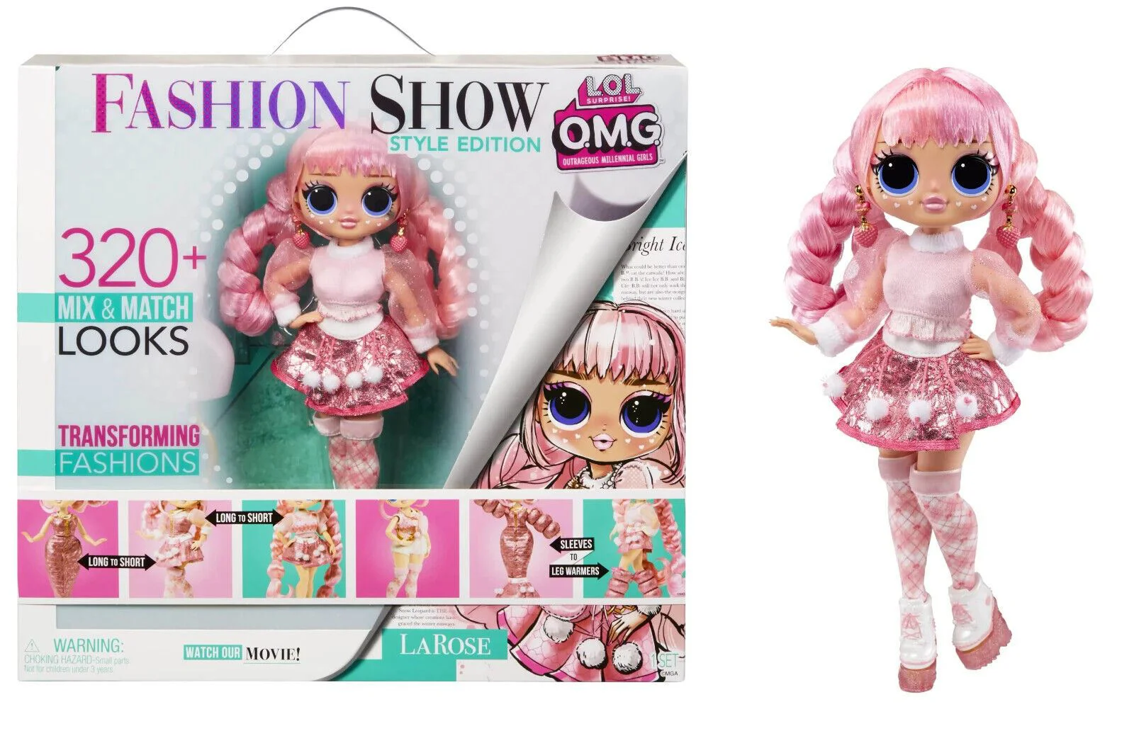 Papusa L.O.L. Surprise! O.M.G. Prezentare de moda, La Rose foto