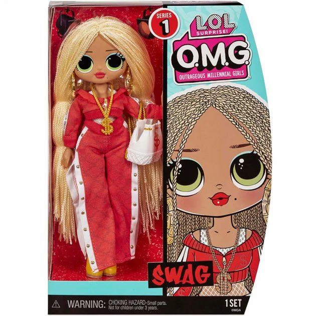 Papusa L.O.L. SURPRISE! Seria O.M.G SWAG, Lady DJ cu accesorii foto
