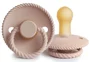 Suzeta rotunda din latex FRIGG Rope Blush (6-18 luni) foto